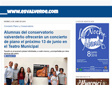 Tablet Screenshot of esvalverde.com